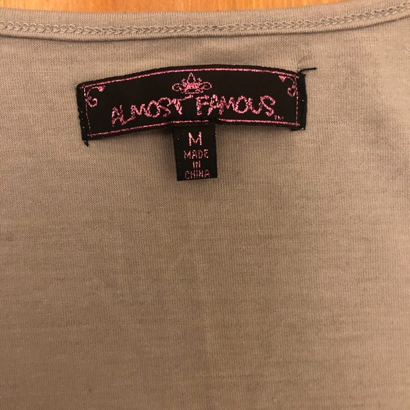 Almost Famous Sequin Tank Top Size Medium - Picture 4 of 8